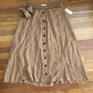 Anthropologie Midi Skirt